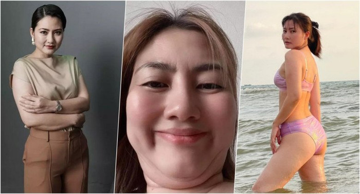 Vóc dáng tròn trịa, đẫy đà khiến nhiều người bất ngờ. 