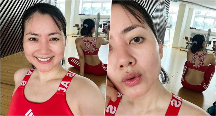 Ngọc Lan không ra ngoài mà chủ yếu tập các bài đơn giản tại nhà, bạn hoàn toàn có thể tìm hiểu trên mạng để tạp luyện. 