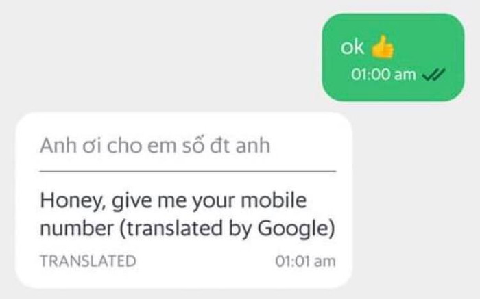 Xe ôm công nghệ và Google dịch có thù với nhau hay sao mà dịch cười ra nước mắt Ảnh 2