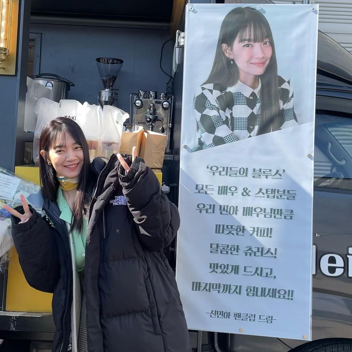 Shin Min Ah 'tươi rói' trong hậu trường phim đóng với bạn trai Ảnh 3