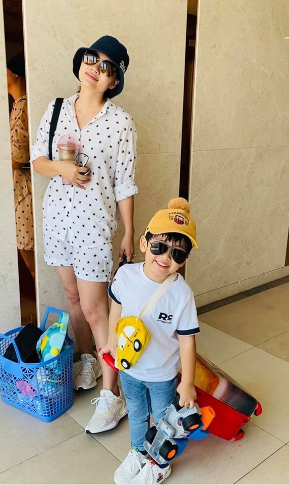 Ngọc Lan như ngầm cho thấy phụ nữ hiện đại sau khi chia tay không bi lụy.