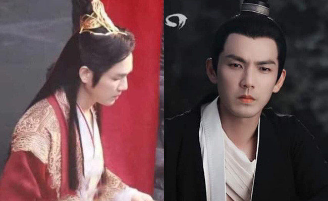 Lộ ảnh cận mặt Chung Hán Lương mặc đồ cưới đỏ rực, làm chú rể của mỹ nhân 'Lưu Ly mỹ nhân sát' Ảnh 7