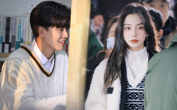 Nhậm Gia Luân đẹp quyến rũ, 'át vía' cả vợ cũ Huỳnh Hiểu Minh ở phim trường 'Mộ sắc tâm ước' Ảnh 2