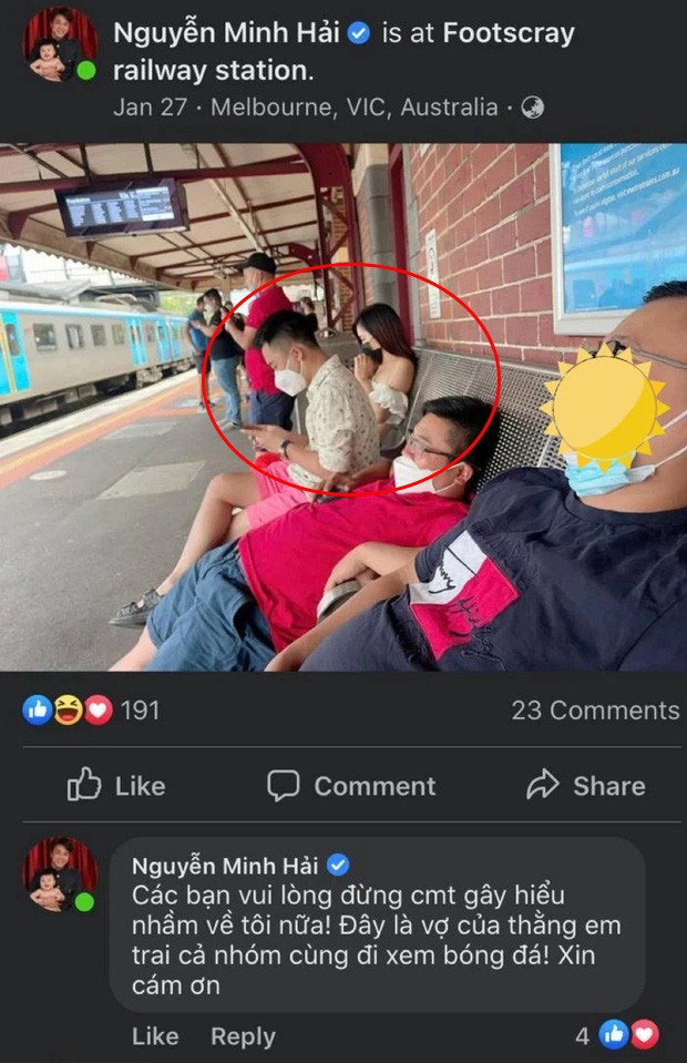 Minh Hải lên tiếng khi dân mạng cho rằng anh có tình mới.