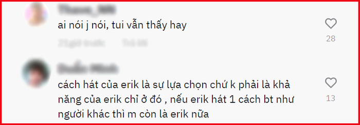 Chỉ hát live một đoạn ca khúc mới, giọng hát của Erik ra sao mà nhận được loạt khen ngợi từ dân mạng? Ảnh 6