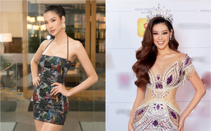 Hoàng Thuỳ khoe chân dài tít tắp nhưng màn lên đồ của Khánh Vân mới thực sự 'hiểm hóc' Ảnh 2