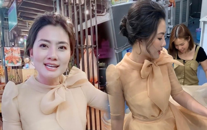 Ngọc Lan 'bức xúc' nhắn nhủ đến người thiết kế váy cho mình một điều nghe mà thương Ảnh 2