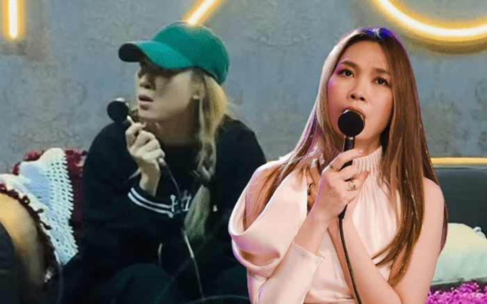 Điều gì đã khiến Mỹ Tâm mất tập trung khi đang nhá hàng sân khấu trong đêm nhạc online thế này? Ảnh 2