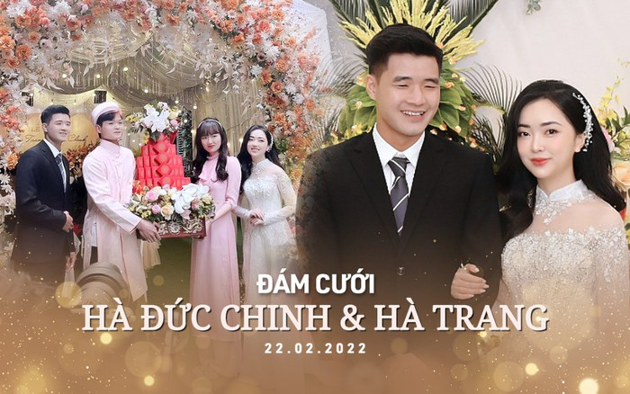 Không thông báo rình rang, Hà Đức Chinh bất ngờ làm đám cưới với hot girl Hà Trang Ảnh 2