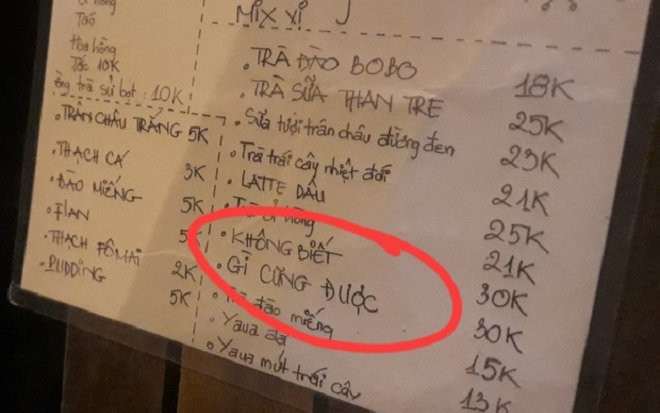 Chiều khách như quán nước với menu 'độc lạ', ai có người yêu thích món 'ăn gì cũng được' thì mời vào đây Ảnh 2