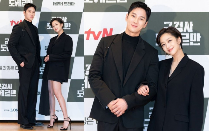 Ahn Bo Hyun bảnh bao trong họp báo phim mới, Jo Bo Ah sang chảnh át vía đàn anh Ảnh 2