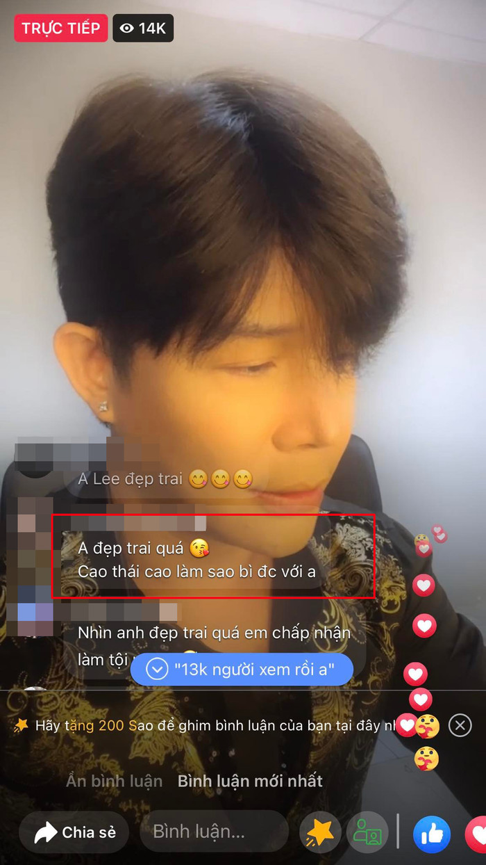 Nhiều bình luận đặt câu hỏi về chuyện tình cảm của Cao Thái Sơn và Angela Phương Trinh.