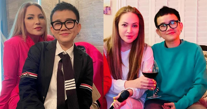 Cô được khen nhuận sắc hơn từ khi công khai quen Phương Uyên.