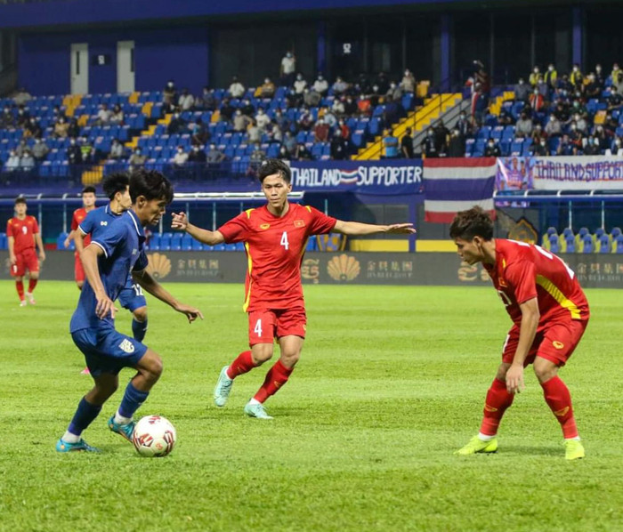 U23 Thái Lan nhỏ tuổi hơn so với U23 Việt Nam. Ảnh: VFF