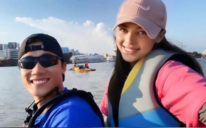 Bạn gái thủ môn Bùi Tiến Dũng đăng gì về quê nhà? Ảnh 2