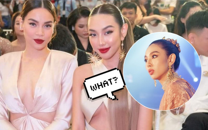 Được yêu cầu hát tiếng Thái khi đứng cạnh Hồ Ngọc Hà, hoa hậu Thùy Tiên có phản ứng cực bá đạo Ảnh 2