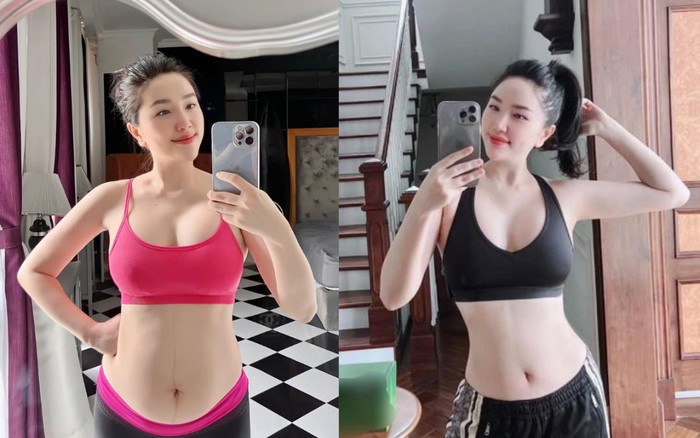 Bảo Thy khoe vóc dáng siêu xịn sau 3 tháng sinh nở Ảnh 2