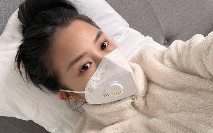 Salim dương tính với Covid 19 khi đang bầu bí, được chồng thiếu gia chăm sóc tận tình Ảnh 2