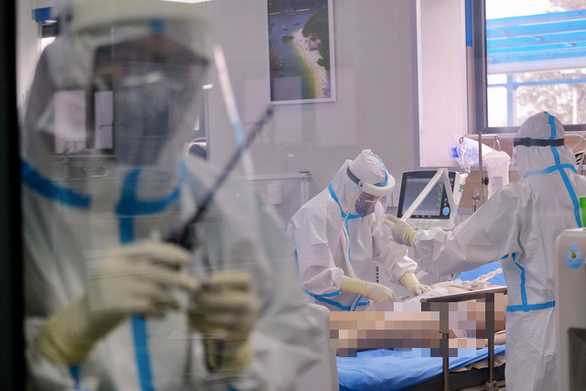 Bệnh viện điều trị COVID-19 - Ảnh: NAM TRẦN