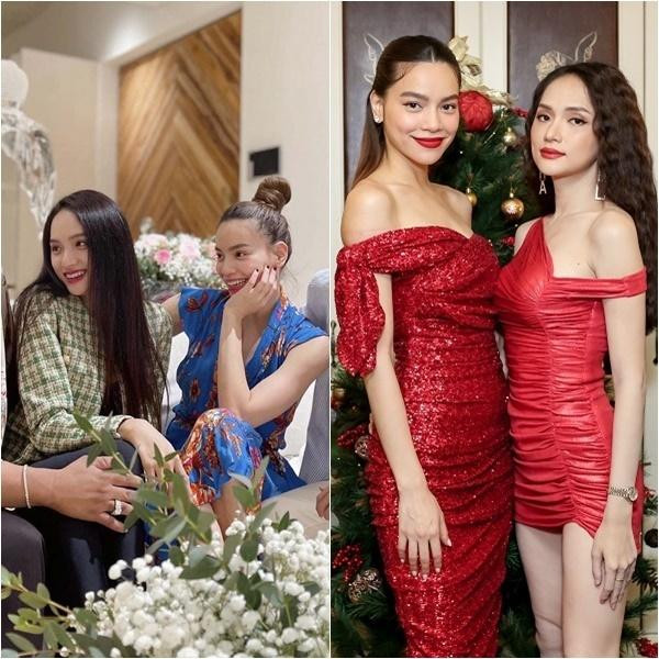 Thả dáng cùng Hương Giang, mẹ 3 con lấn lướt với chiều cao khủng cùng thần thái sắc sảo. 