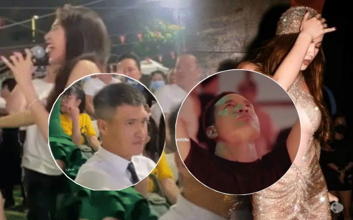 Phản ứng khác nhau 'một trời một vực' giữa Kim Lý và Công Vinh khi xem vợ biểu diễn Ảnh 2