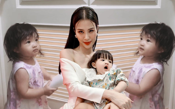 Đi tắm mà cũng luyện thanh, Đông Nhi lại bị Winnie 'quấy rầy' đáng yêu thế này Ảnh 2