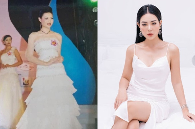 Thanh Hương năm 17 tuổi trở thành Á hậu cuộc thi Hoa hậu Hải Dương 2006. Thời điểm đó, cô sở hữu chiều cao ấn tượng và tự tin trên sân khấu. 