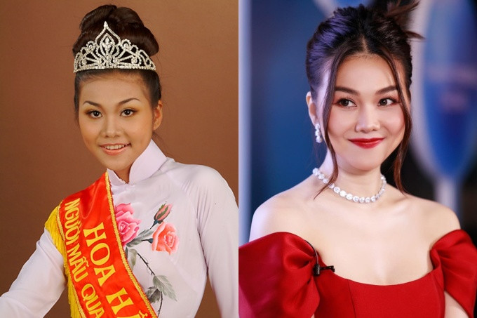 Thanh Hằng từng xuất sắc giành vương miện cuộc thi Hoa hậu Người mẫu qua ảnh 2001, là bước đệm giúp cô trở thành mỹ nhân hàng đầu của showbiz Việt suốt 20 năm qua.