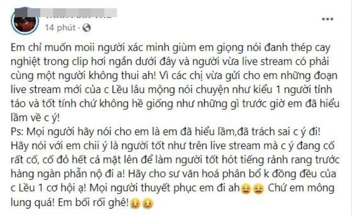 Rộ clip Lều Phương Anh dùng lời lẽ thô tục để mỉa mai, dồn 'chính thất' vào đường cùng? Ảnh 2