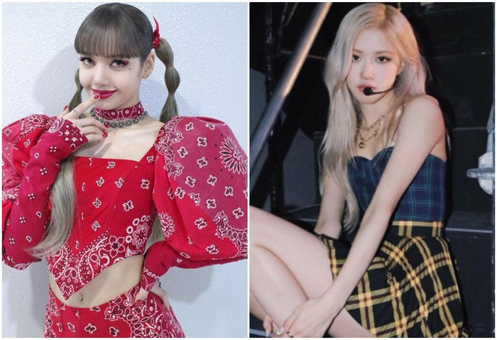 Lisa và Rosé có màn solo nổi bật vào năm ngoái.