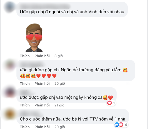 Ngay dưới bài đăng người hâm mộ ùa vào liên tục 'réo tên' Voi biển. 