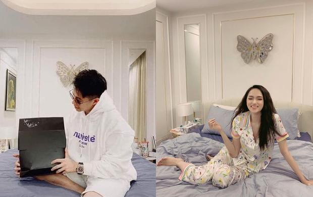 Cặp đôi nhiều lần lộ hint sống chung.
