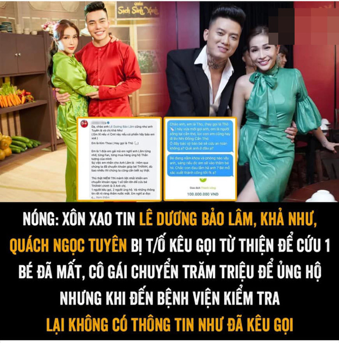 Bà xã Lê Dương Bảo Lâm 'răn đe' chồng khi bất thình lình vướng phải ồn ào từ thiện Ảnh 3