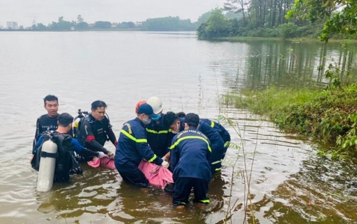 Tìm thấy thi thể nam sinh viên ở khu vực hồ Khe Mây, Quảng Trị Ảnh 2