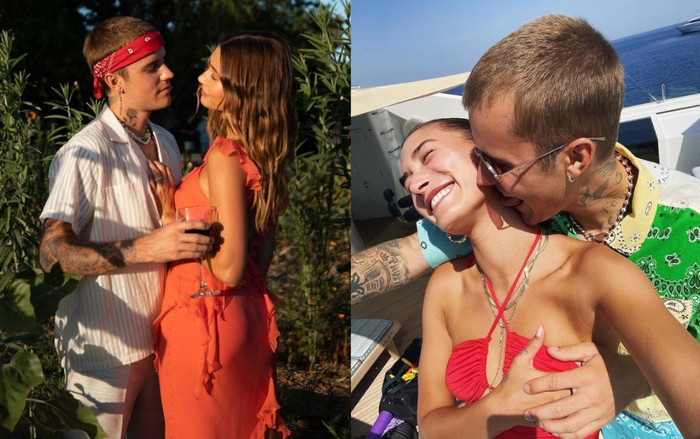 Justin Bieber được vợ chúc mừng sinh nhật bằng loạt ảnh tình tứ, nhất là màn 'khóa môi' đầy nóng bỏng Ảnh 2
