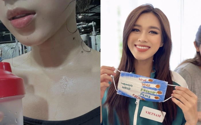 Đỗ Thị Hà đăng ảnh tập luyện mướt mát mồ hôi nhưng fan chỉ chú ý đến một điểm 'ăn tiền' Ảnh 2