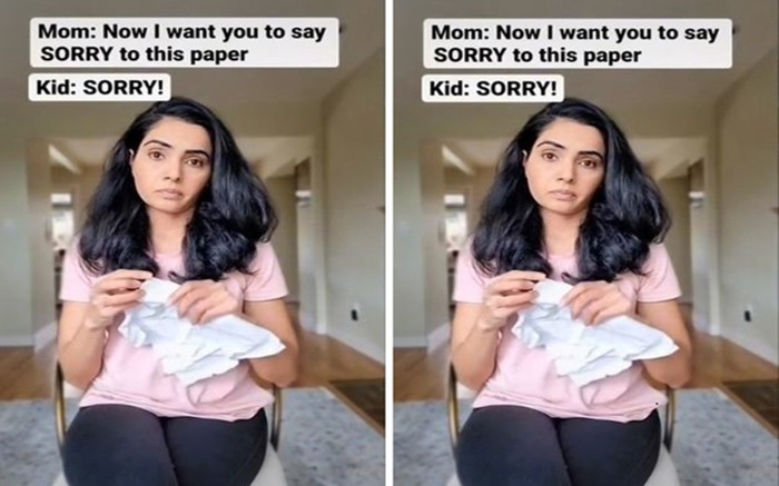 Thấm thía bài học bà mẹ dạy con về vấn nạn 'bắt nạt học đường' chỉ bằng một tờ giấy vò nát Ảnh 2