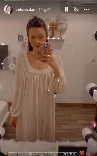 Màn 'lên đồ' đi ngủ sương sương nhưng chiếm hết mọi spotlight của Luna Đào.