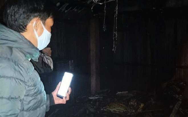 Lửa cháy thiêu rụi nhà trong đêm, cháu bé 5 tháng tuổi tử vong Ảnh 2