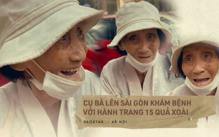 Cụ bà lên Sài Gòn khám bệnh với hành trang là 15 quả xoài: Bán lấy tiền mua thuốc và tiền xe về quê Ảnh 2