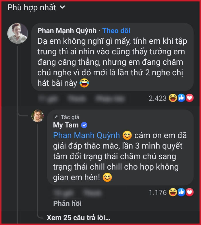 Mỹ Tâm chất vấn biểu cảm khó hiểu của Phan Mạnh Quỳnh, nam ca sĩ phân trần ra sao? Ảnh 5