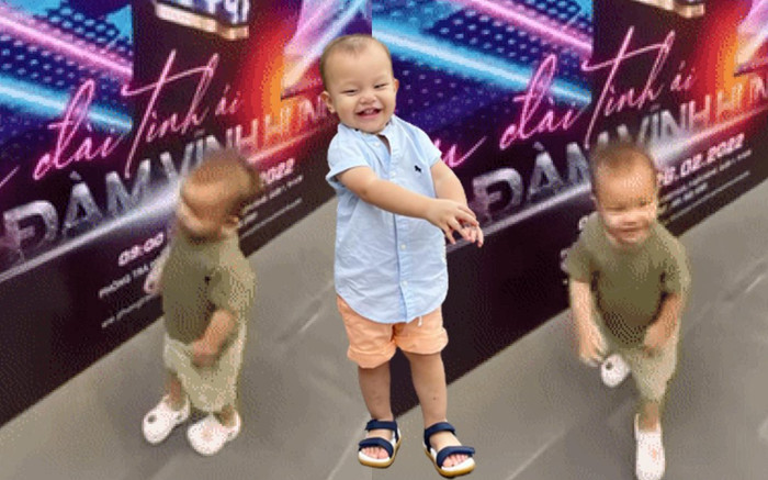 Leon nhà Hồ Ngọc Hà hóa fan cứng, cười tít mắt khi thấy poster của Đàm Vĩnh Hưng Ảnh 2