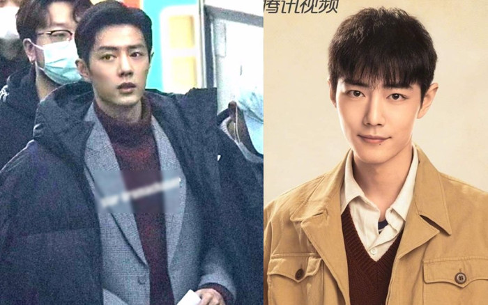 Tiêu Chiến bị chụp lén ở hậu trường, nhan sắc cực điển trai nhưng gây chú ý là ngón tay đeo nhẫn cưới Ảnh 2