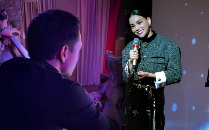 Kim Lý thật sự quá 'u mê' Hồ Ngọc Hà rồi: Chọn góc đứng riêng xem bà xã hát không lỡ nhịp nào! Ảnh 2