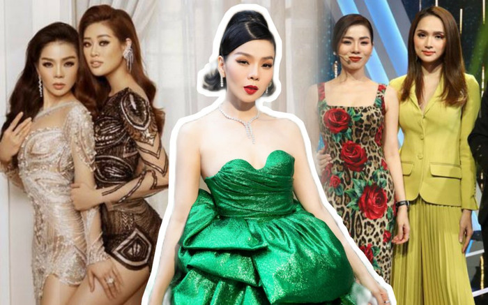 Trước khi làm giám khảo Miss World Vietnam, Lệ Quyên nhiều lần đọ sắc không khoan nhượng với dàn Hoa hậu Ảnh 2