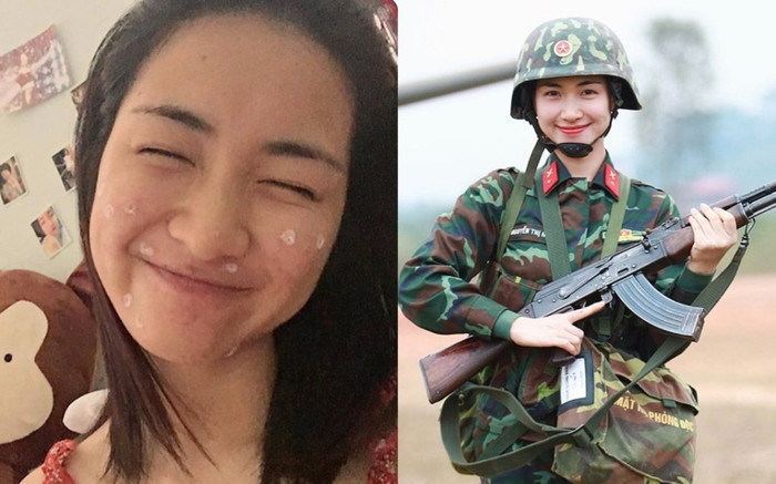 Soi mặt mộc đỉnh cao của Hòa Minzy trong 'Sao Nhập Ngũ', so với thời chi chít mụn quả một trời một vực Ảnh 2