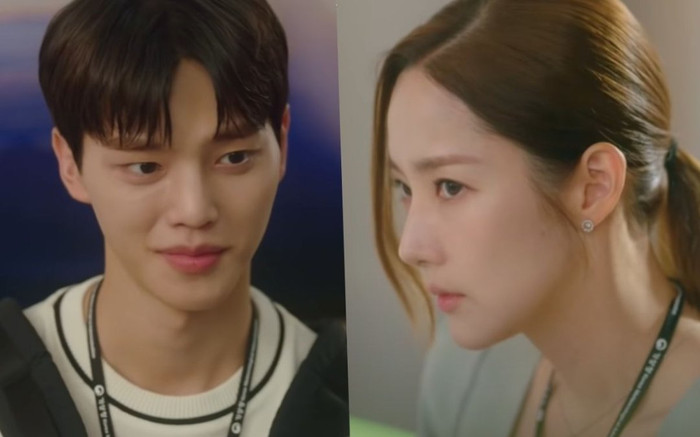 Sau khi lộ clip Park Min Young lườm quýt Song Kang ở hậu trường, rating phim mới rơi thê thảm Ảnh 2