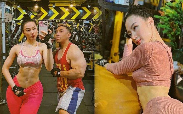 Angela Phương Trinh đăng ảnh khoe vòng 3 một mét, dân tình chỉ chú ý đến điểm bóng lưỡng mồ hôi Ảnh 2