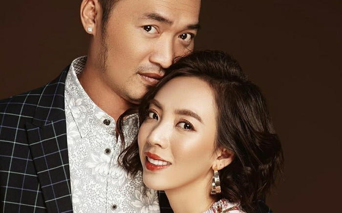 Tiến Luật - Thu Trang hôn môi đắm đuối ở nơi công cộng Ảnh 2