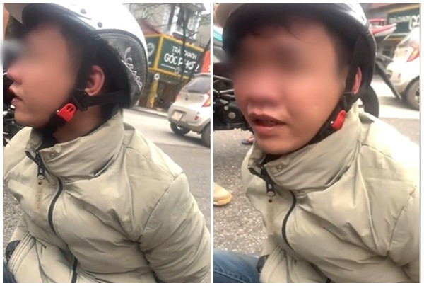 Thanh niên hồn nhiên thừa nhận mới hành nghề nên bẻ chưa quen.